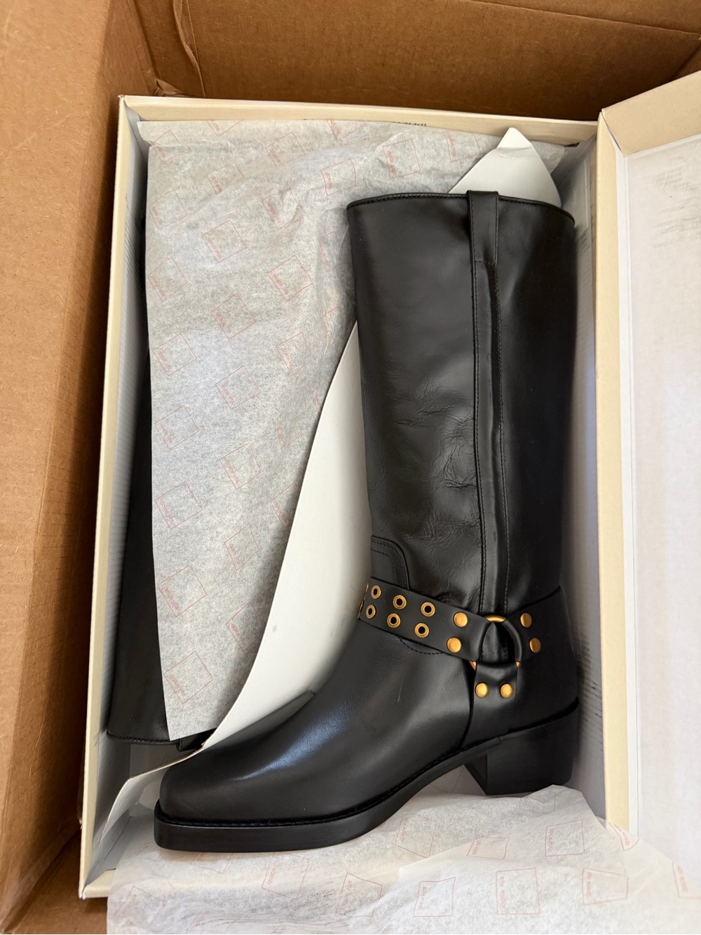 Dolce Vita rusty black leather boots new in original box won’t leave up long! 10 - Picture 8 of 11